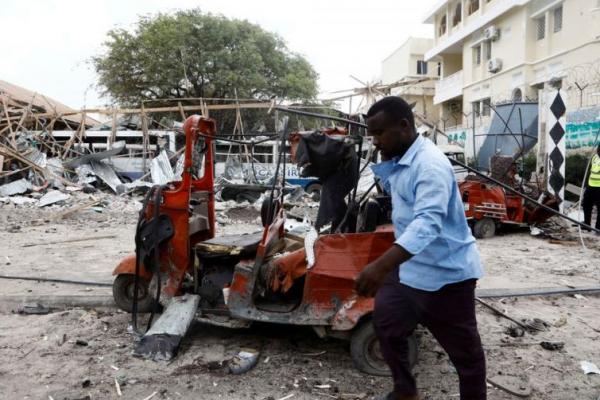 Bom Bunuh Diri Tewaskan 8 Orang di Mogadishu, Somalia