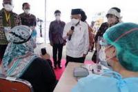  Ma`ruf Amin: Vaksinasi Indonesia  Lampaui Target WHO