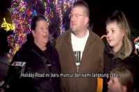 Tradisi Nonton Lampu Natal di Holiday Road Leesburg