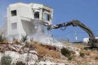 Pasukan Israel Hancurkan Rumah Palestina di Tepi Barat