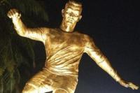 Patung Cristiano Ronaldo Didemo di India