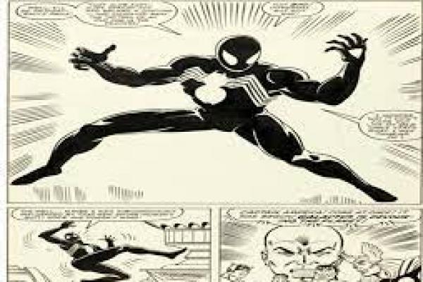 Sebuah halaman komik Spider-Man dari komik Marvel tahun 1984 Secret Wars No. 8 terjual dengan harga memecahkan rekor $3,36 juta di lelang. (foto: A/ nypost.com)