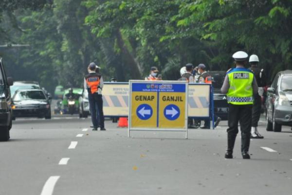  Ganjil-Genap di Kota Bogor, Petugas Putar Balik 3.525 Kendaraan 