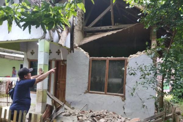 Rumah Rusak di Pandeglang Akibat Gempa Jadi 1.699 unit