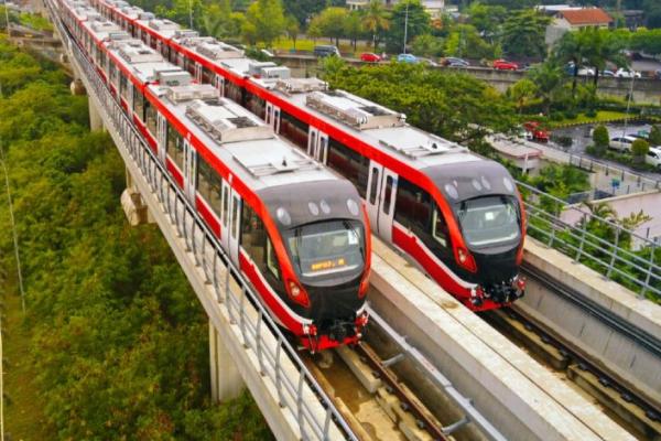 LRT Jabodebek Ditarget  Beroperasi Agustus 2022
