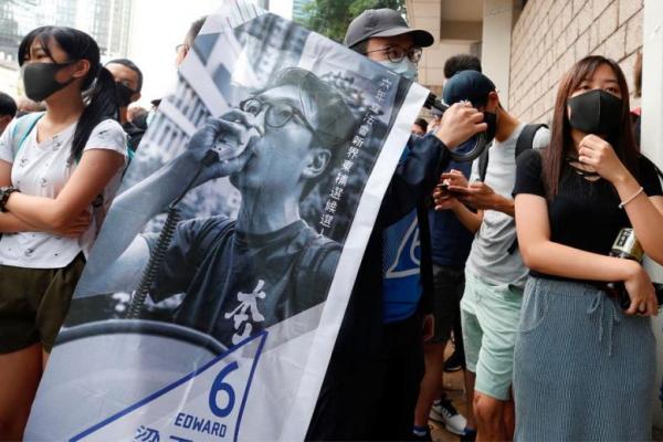 Aktivis Demokrasi Hong Kong Edward Leung Dibebaskan