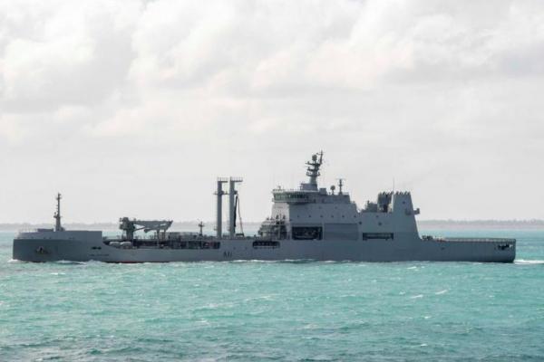 Bawa 250 Ribu Liter Air, Kapal Selandia Baru Tiba di Tonga
