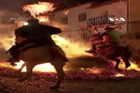 Upacara Penyucian, Kuda Lompati Api di Spanyol