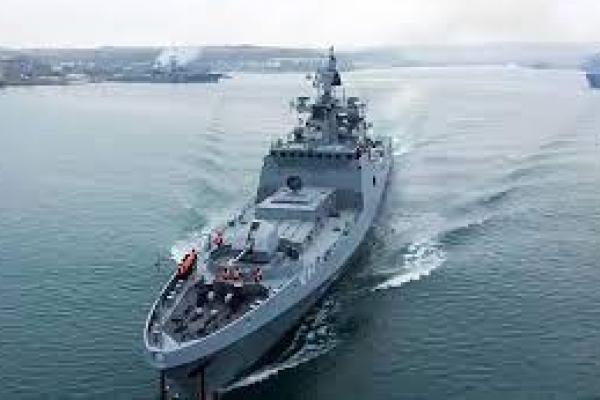 Kapal Perang Rusia Adakan Latihan Militer di Laut Hitam