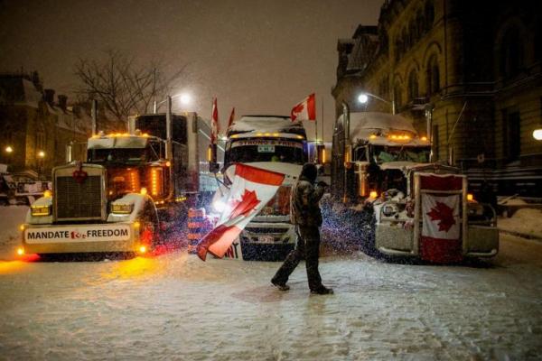 Polisi Kanada Mulai Tangkapi Demonstran untuk Mengakhiri Blokade Ottawa