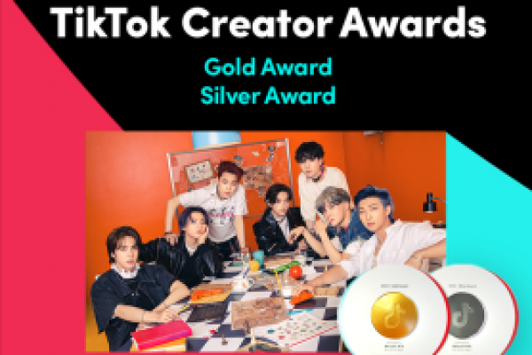BTS dan TXT Raih Penghargaan dari Tiktok Creator Awards