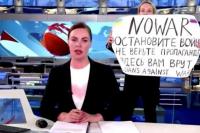 Kremlin Sebut Protes Anti-Perang di TV Pemerintah Sebagai Hooliganisme