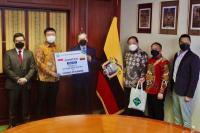 Taishan Alkes Donasikan 5.000 Alat Swab Antigen ke Pemerintah Ekuador