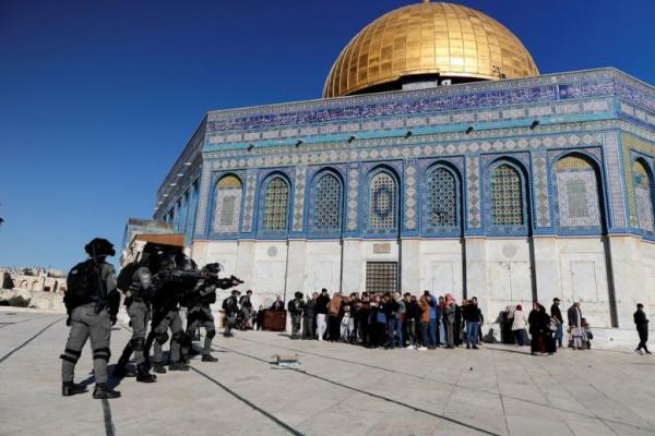 Warga Palestina dan Polisi Israel Bentrok di Kompleks Al Aqsa, 152 Terluka