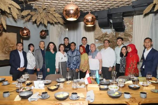 KBRI Nur-Sultan Gelar Silaturahmi Bersama Jurnalis dan Influencer Kazakhstan