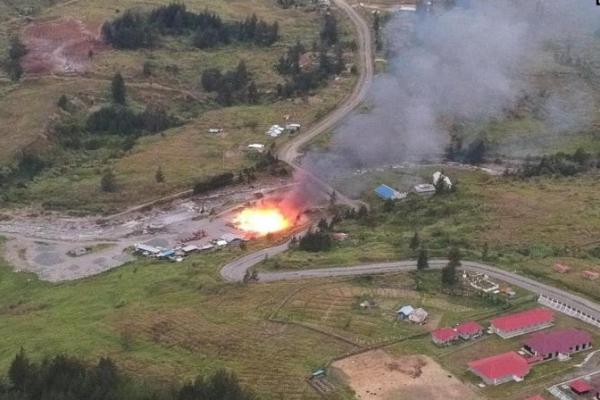KKB Lakukan Pembakaran Bangunan di Distrik Gome Papua