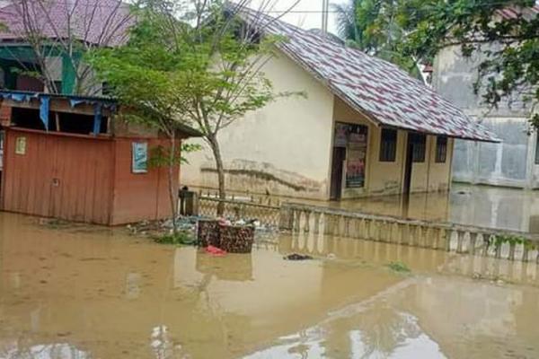 Sungai Keureuto Meluap, 15 Belas Desa di Aceh Utara Terendam Banjir