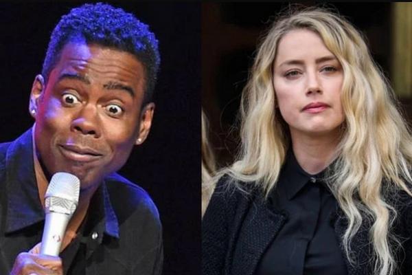 Chris Rock Mengolok Amber Heard Buang Air Besar di Tempat Tidur Johnny Depp