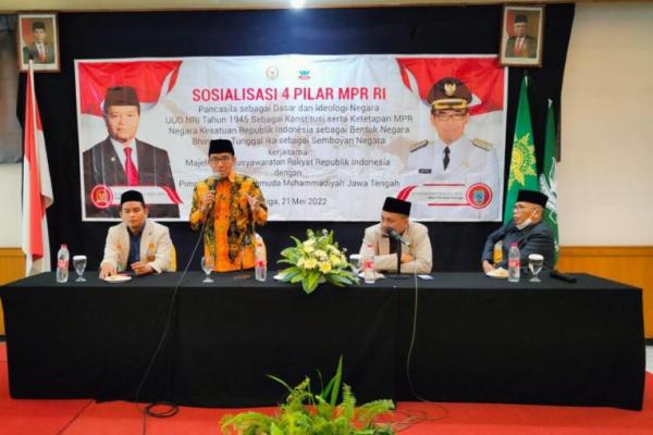 HNW Sosialisasikan Empat Pilar MPR dengan Pemuda Muhammadiyah Jawa Tengah
