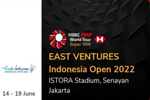 Indonesia Open 2022 Akan Dikuti 247 Pebulu Tangkis Terbaik Dunia