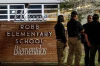 Sekolah Dasar Robb di Texas, tempat 21 orang ditembak mati oleh seorang pria bersenjata (Foto: Getty Images/ynetnews.com)