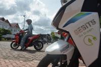Pemprov Aceh Gunakan Motor Listrik GESITS untuk Kendaraan Operasional