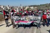 Tanggapi Rencana Pemukim Israel, Warga Palestina Gelar `Pawai Bendera` Tandingan