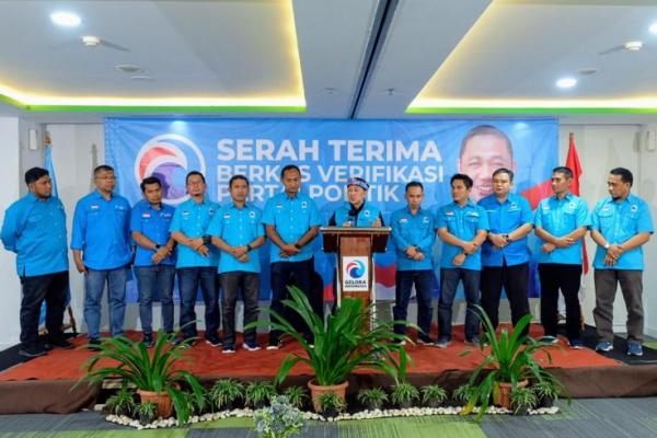 Partai Gelora Siap Jadi Pendaftar Pertama Peserta Pemilu 2024