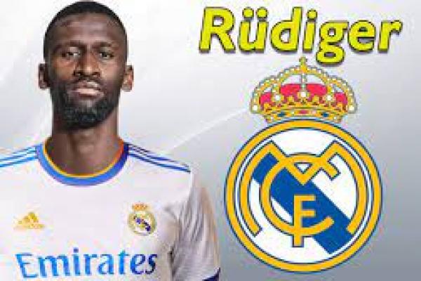 Resmi, Antonio Rudiger Gabung Real Madrid