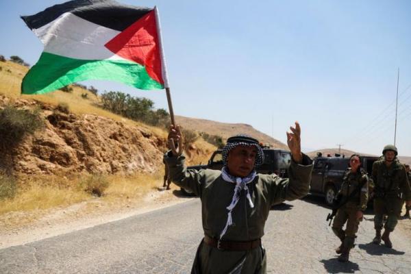 Kekerasan Meningkat, Muncul Perang Bendera Israel-Palestina