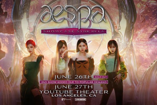 Aespa Tambah Jadwal Showcase Mereka di Los Angeles