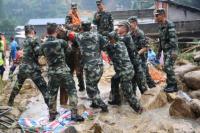 Curah Hujan Memuncak, Cina Bagian Selatan Dilanda Banjir dan Longsor