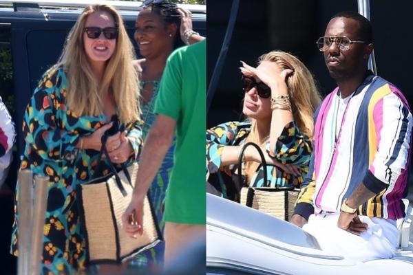 Adele Semringah Liburan Bareng Sang Kekasih Rich Paul di Italia