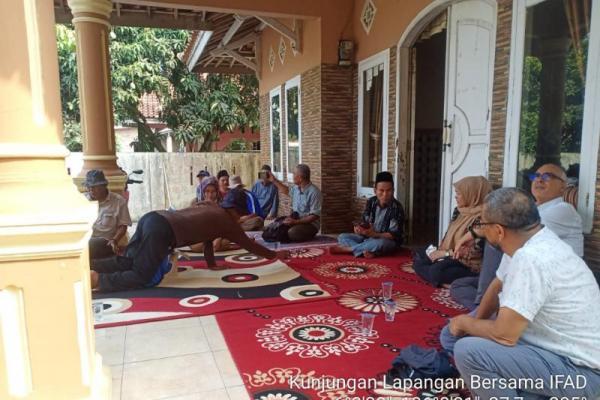 Kementan dan Country Director IFAD Datangi Petani Serang dan Pandeglang