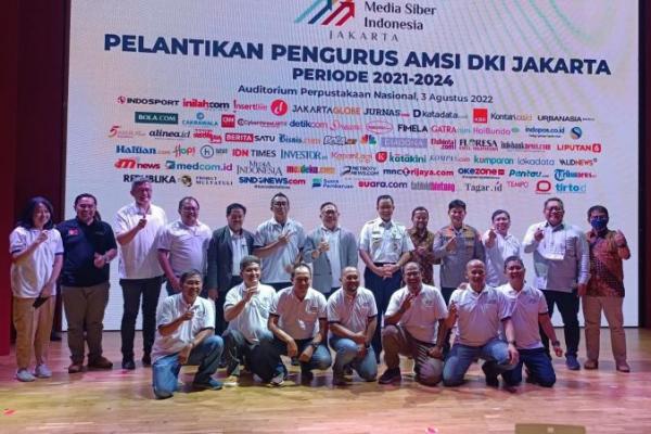 Pengurus AMSI DKI Jakarta Periode 2021-2024 Resmi Dilantik