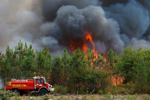 Masuki Hari Ketiga, Kebakaran Hutan Prancis Belum Padam
