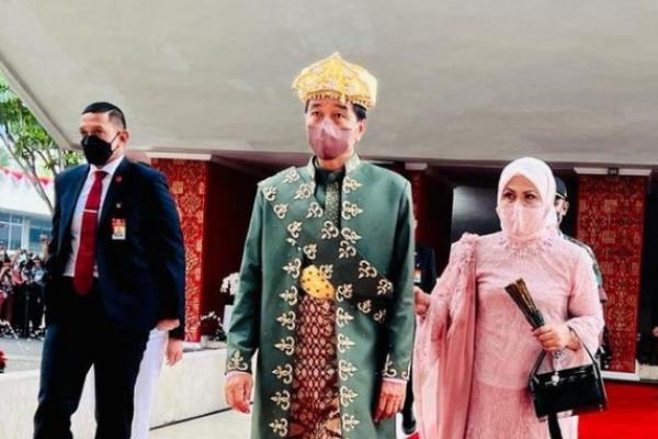 Presiden Joko Widodo hadiri Sidang Tahunan MPR 2022 (Malang Times)