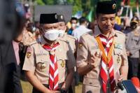 Dampingi Presiden Jokowi di Jamnas XI, Menpora Amali: Pramuka Bagian Dari Generasi Muda yang Harus D
