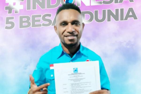 Eks Pemain Timnas U-17 Mariando Gabung Partai Gelora