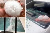 Gadsi Kecil di Spanyol Tewas Usai Dihantam Hujan Es Sekepalan Tangan