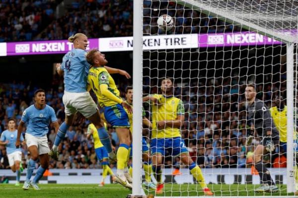 Man City Cukur Nottingham Forest 6-0, Haaland Cetak Hattrick