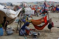 Sembilan Pengungsi Pakistan Meninggal Akibat Tertular Penyakit dari Air Banjir