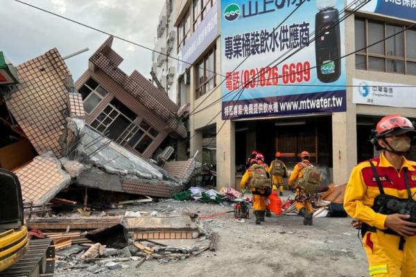 Sebanyak 146 Terluka Akibat Gempa Susulan di Taiwan Tenggara