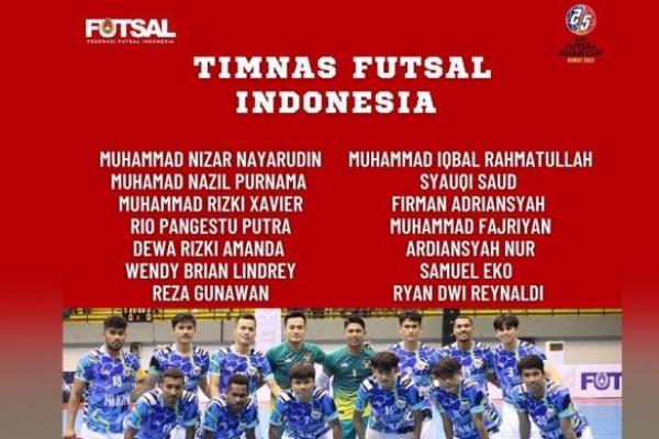 Timnas Futsal Indonesia Ikuti Piala Asia Futsal 2022 di Kuwait 