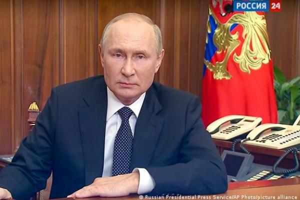 Putin Sebut Perang sebagai Pertempuran untuk Kelangsungan Hidup Rusia