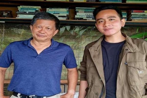 Kunjungi Rumah Rocky Gerung, Gibran: Tak Ada Lagi Istilah Cebong - Kampret