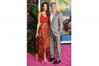 Penampilan Rupawan George Clooney dan Amal di Karpet Merah Premiere Ticket to Paradise