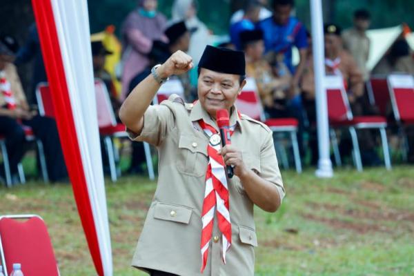 Perkemahan Santri Nasional, HNW: Kegiatan Pramuka Melahirkan Santri yang Cinta Islam dan NKRI