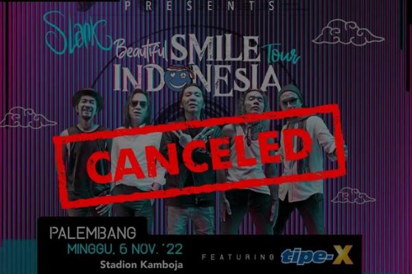 Konser Slank di Palembang Dibatalkan 