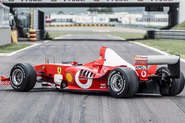 Mobil Ferrari Bekas Schumacher Terjual $ 14,8 juta 